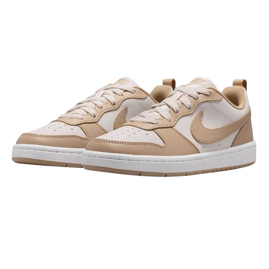 Nike Borough Low Recraft leren platte sneakers voor kinderen (Natuurlijk) - Image 4