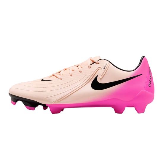 Nike Phantom GX II Academy voetbalschoenen voor heren, voor harde ondergrond (Oranje/Roze) - Image 3