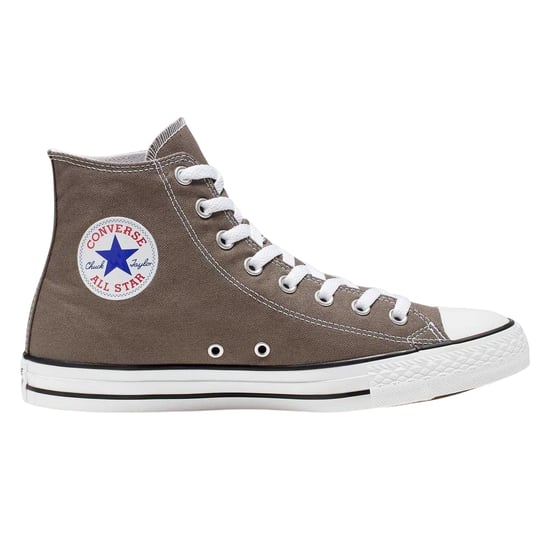 Converse Womens/Ladies Chuck Classic Hi High Top Trainers (Charcoal) - Image 1