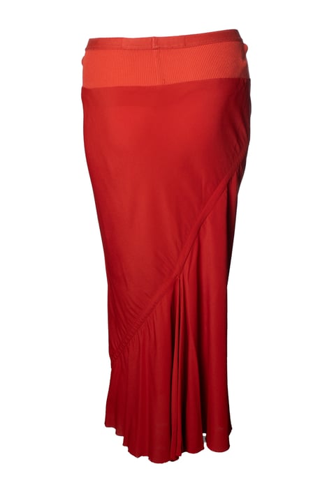 Rick Owens, Larry FW19 rode midi rok - Image 3