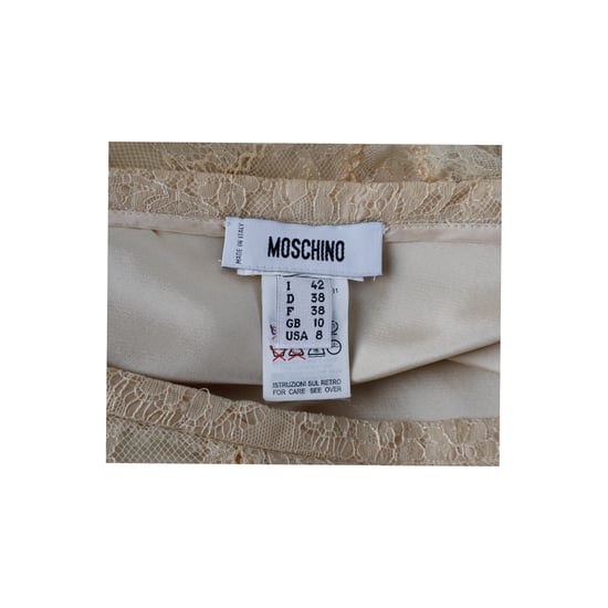 Moschino A-linjekjol i spets - 10-talet - Image 4