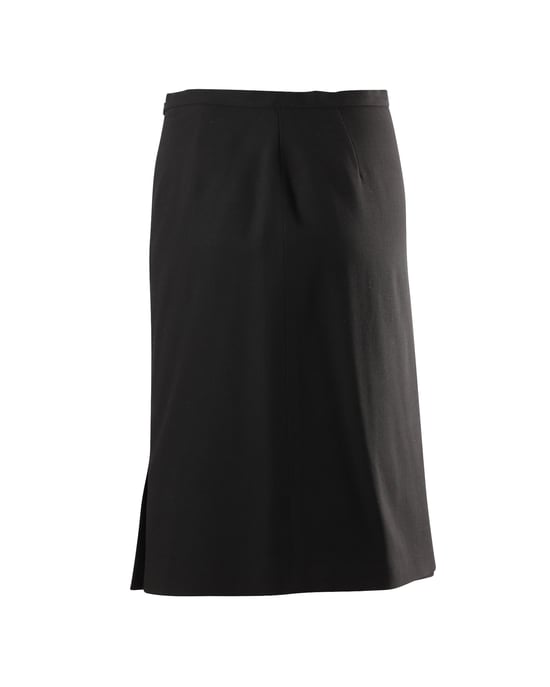 Max Mara midikjol i svart viskos - Image 3