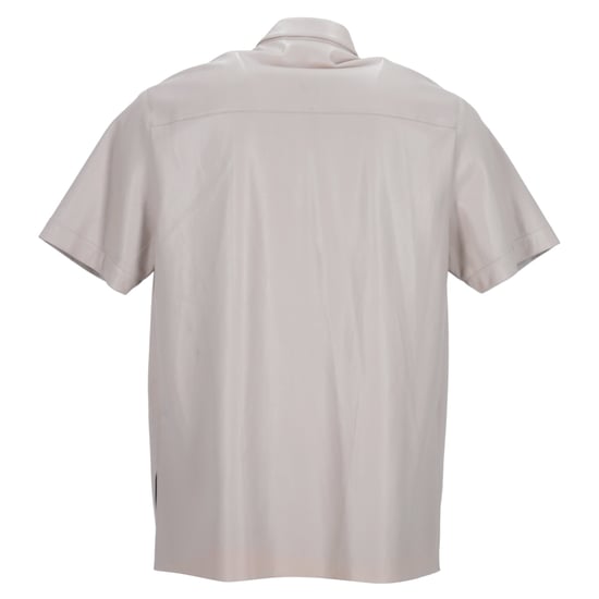 Nanushka kortärmad skjorta i beige polyester - Image 3