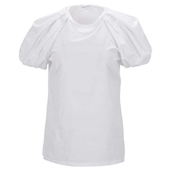Alexander McQueen t-shirt med puffärmar i vit bomull - Image 1