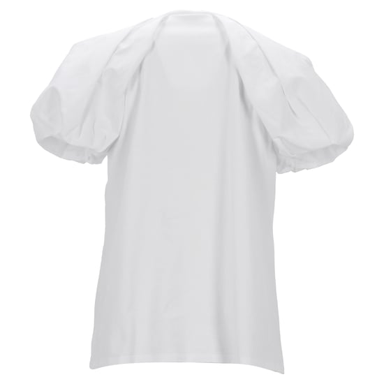 Alexander McQueen t-shirt med puffärmar i vit bomull - Image 3