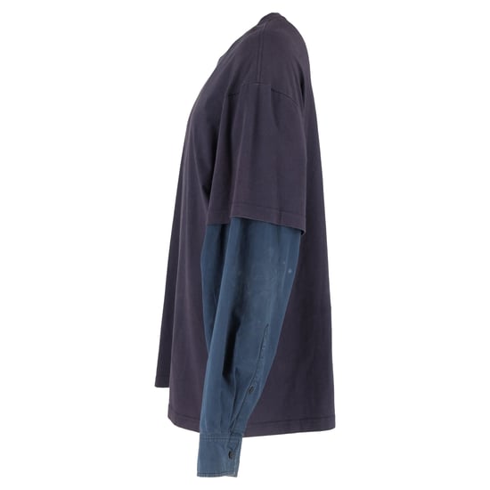 Balenciaga gelaagd T-shirt met lange mouwen in veelkleurig katoen - Image 2