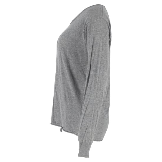 Alexander Wang T-shirt med långärmad rund halsringning i grå bomull - Image 2