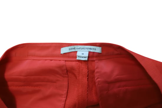 Diane Von Furstenberg Byxor i Orange Viskos - Image 6