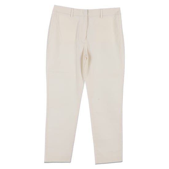 Weekend Max Mara rechte broek van wit katoen - Image 1