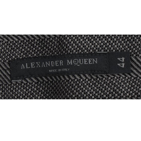 Alexander McQueen rechte broek van grijze wol - Image 4