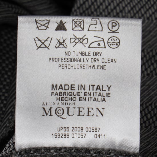 Alexander McQueen rechte broek van grijze wol - Image 6