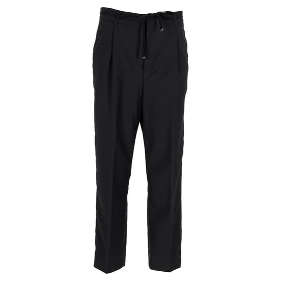 Saint Laurent joggingbroek met taps toelopend trekkoord in zwarte wol - Image 1