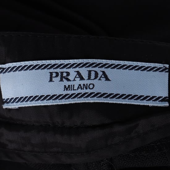 Prada rechte broek van polyester in zwart - Image 4
