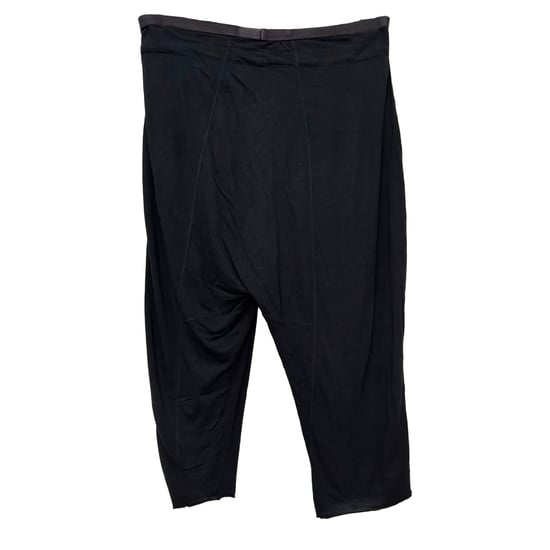 Rick Owens Drawstring Pants in Black Viscose - Image 2