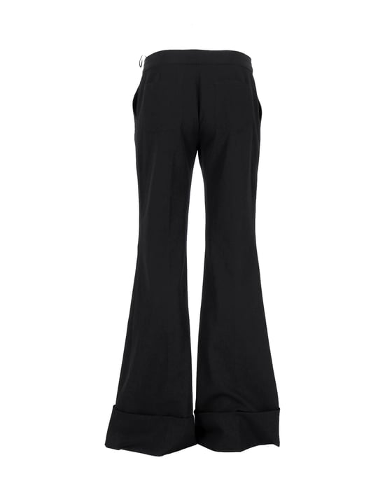 Stella McCartney bootcut broek van zwarte wol - Image 3