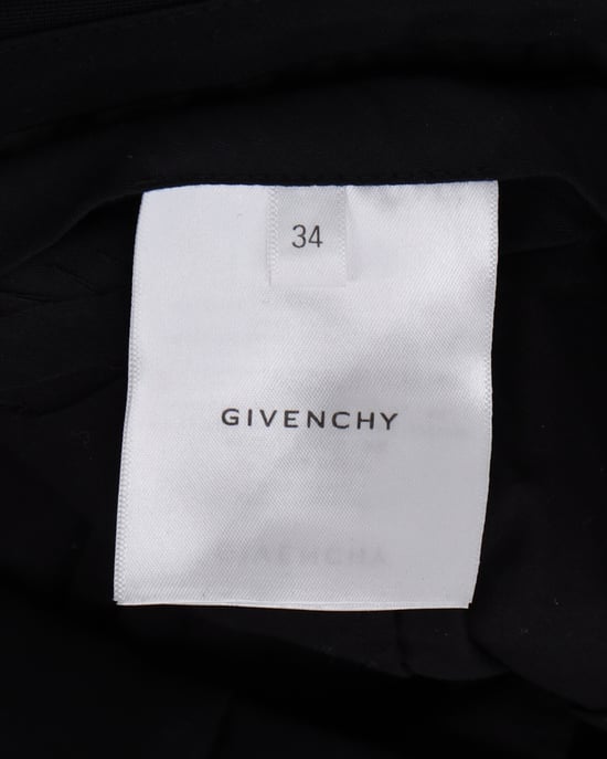 Givenchy cigarettbyxor i svart viskos - Image 3