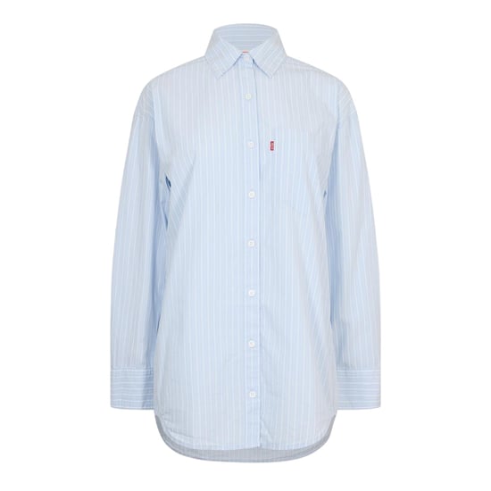 Levis Lola Oxford-skjorta med långa ärmar och knappar för kvinnor/damer (Vacker blå) - Image 2