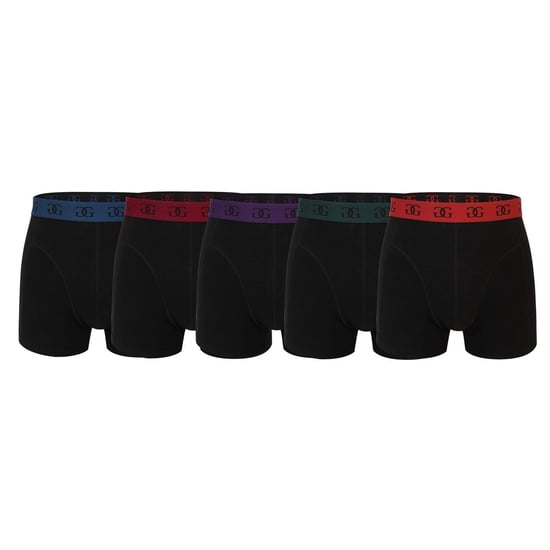 Giorgio Boxershorts van katoenmix voor heren (set van 5) (Zwart/Multikleurig) - Image 1
