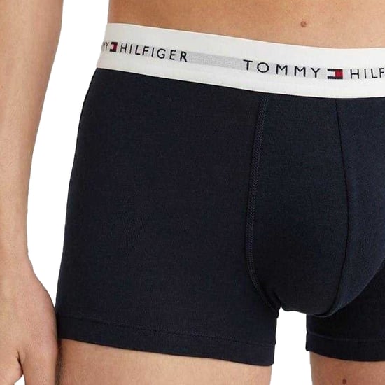 Tommy Hilfiger Klassieke boxershorts van katoenmix voor heren (set van 3) (Woestijnlucht) - Image 3