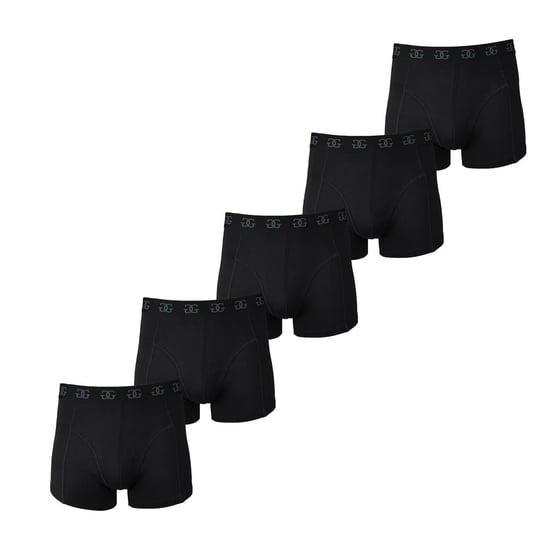 Giorgio Boxershorts van katoenmix voor heren (set van 5) (Zwart) - Image 1