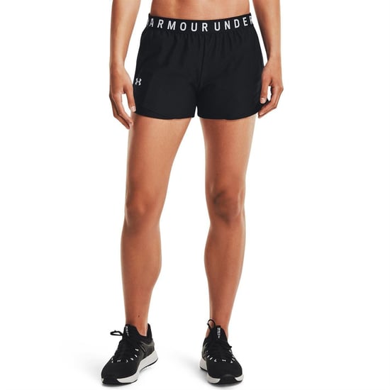 Under Armour Play Up 2-in-1-short voor dames (Zwart) - Image 2
