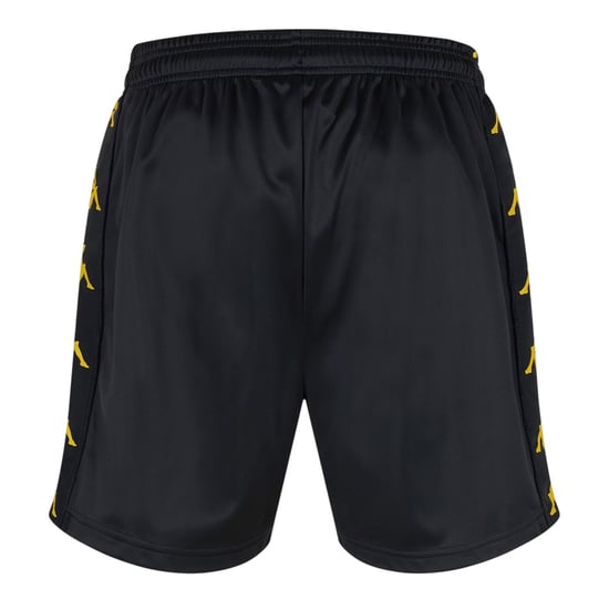 Kappa Heren Banda 10 Too Hot Hardloopshort (Zwart/Rechts Geel) - Image 2