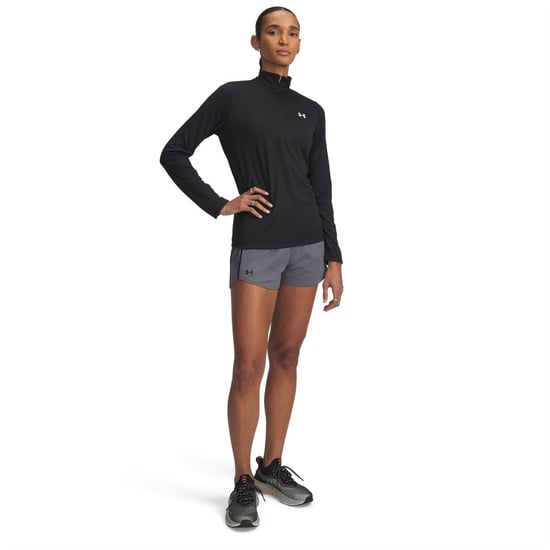 Under Armour Play Up 2-in-1-short voor dames (Rots/Zwart) - Image 3