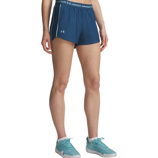 Under Armour Play Up 2-in-1-short voor dames (Blauw) - Image 2