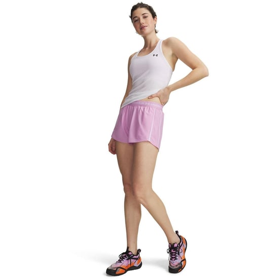 Under Armour Play Up 2-in-1-short voor dames (Dageraad Roze) - Image 3