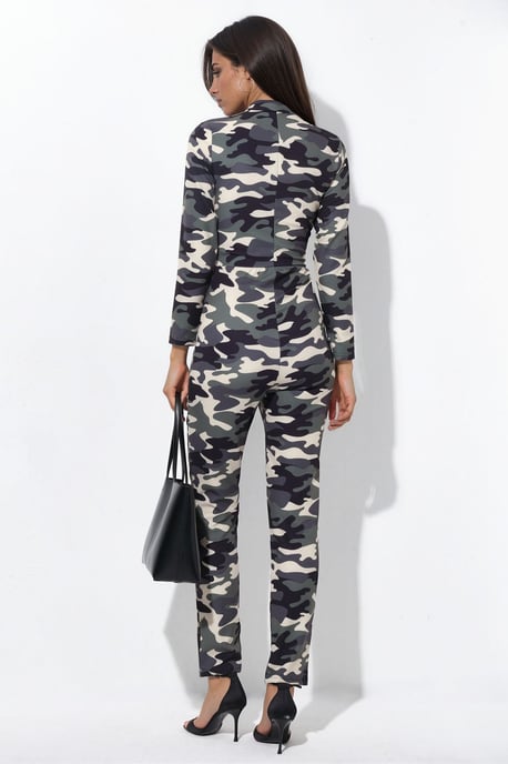 Camouflage Naadloze Skinny-Leg Jumpsuit - Image 4