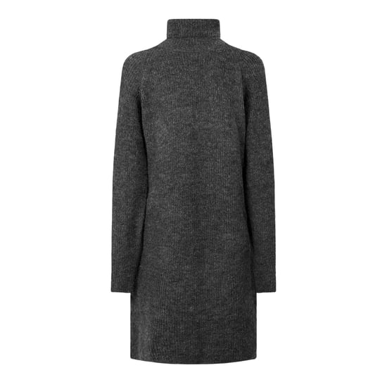 Pieces Turtleneck-trui-jurk voor dames (Donkergrijs gemêleerd gemêleerd) - Image 3