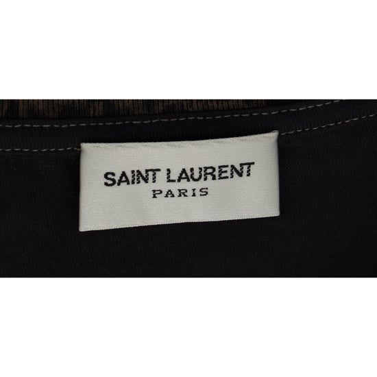 Saint Laurent Ombré Leopard-Print T-Shirt in Brown Cotton - Image 4