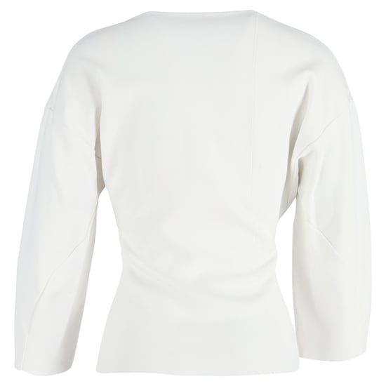 Stella McCartney top met ronde hals in wit katoen - Image 3
