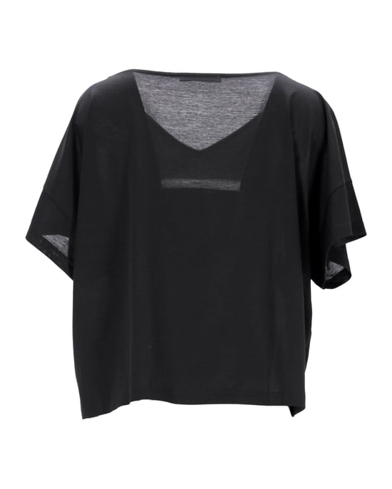 Acne Studios Susanna M Cot T-shirt i svart bomull - Image 3