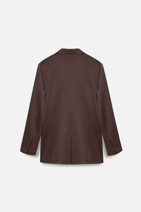 Lange Satijnen Blazer met Sjaalkraag - Image 6