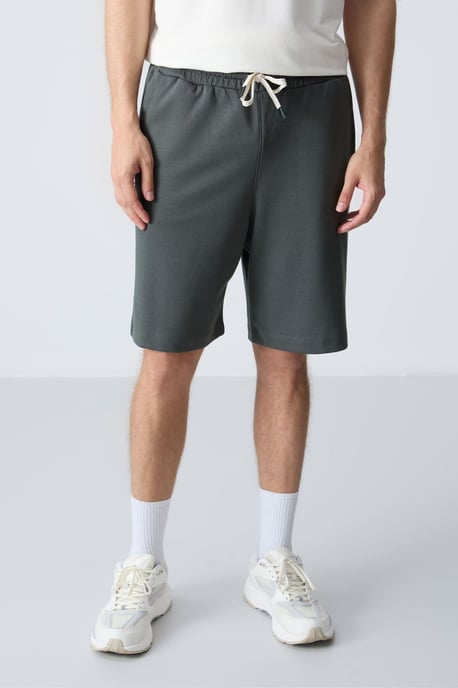 Men's Cotton-Blend Sweat Shorts - Image 1