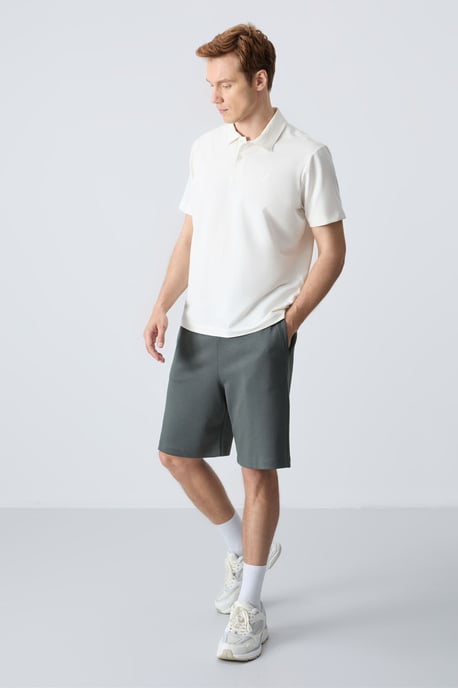 Men's Cotton-Blend Sweat Shorts - Image 2