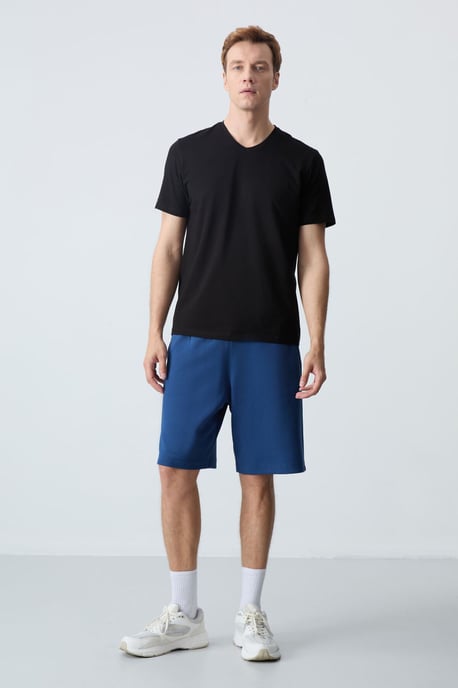 Heren Katoenmix Sweatershorts - Image 1
