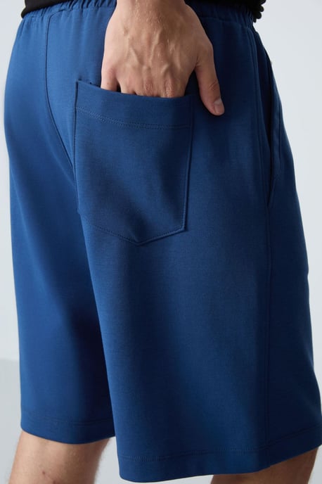 Heren Katoenmix Sweatershorts - Image 3
