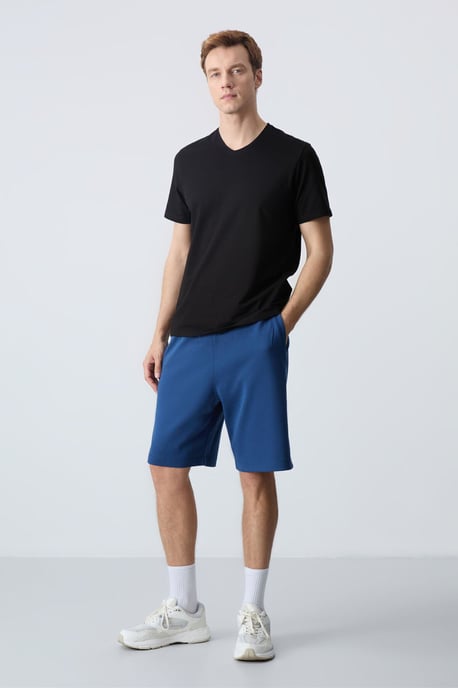 Heren Katoenmix Sweatershorts - Image 5