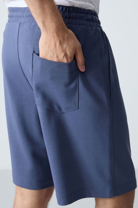 Heren Katoenmix Sweatershorts - Image 3