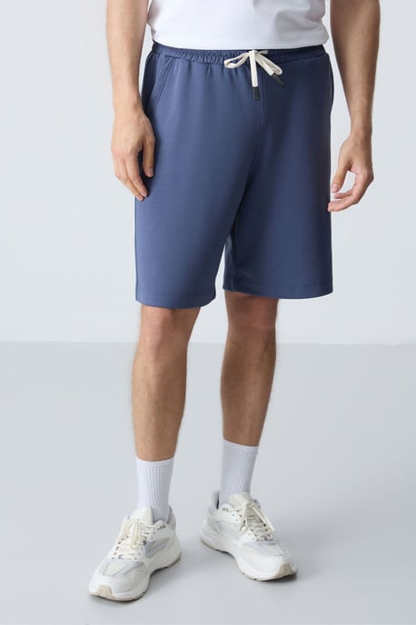Heren Katoenmix Sweatershorts - Image 4