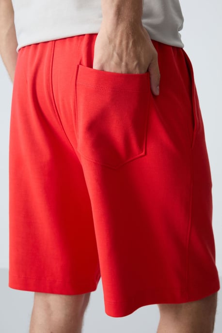Heren Katoenmix Sweatershorts - Image 3
