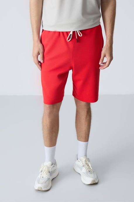 Heren Katoenmix Sweatershorts - Image 4