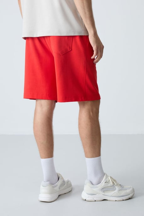 Heren Katoenmix Sweatershorts - Image 5