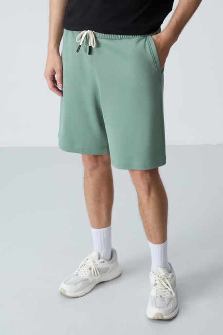 Men's Cotton-Blend Sweat Shorts - Image 2