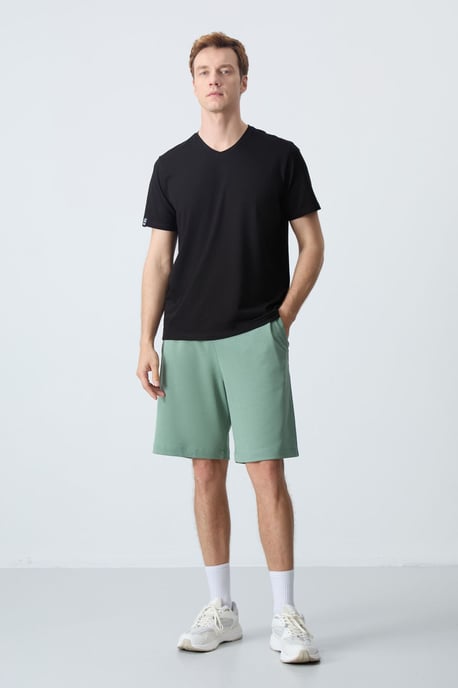 Men's Cotton-Blend Sweat Shorts - Image 4