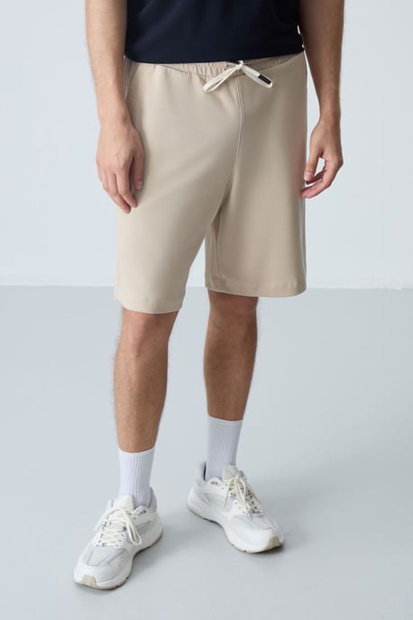 Heren Katoenmix Sweatershorts - Image 5