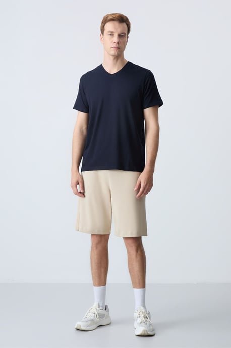 Heren Katoenmix Sweatershorts - Image 6