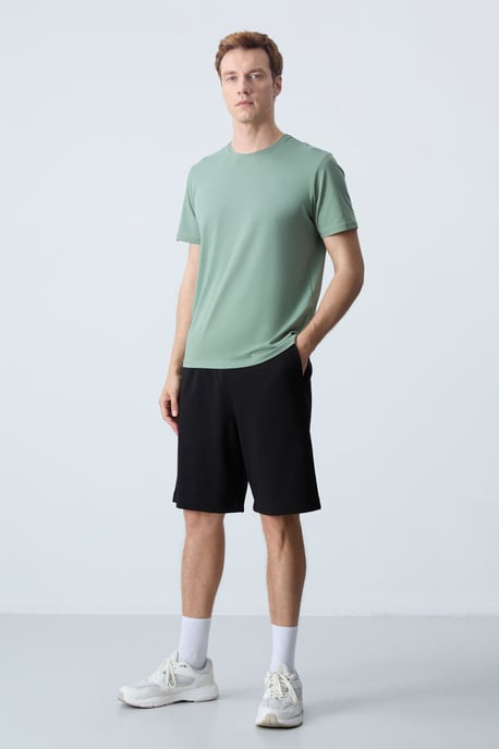 Men's Cotton-Blend Sweat Shorts - Image 2